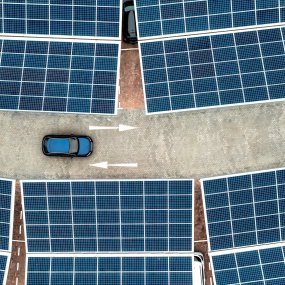Tettoia auto Sunshine per pannelli fotovoltaici