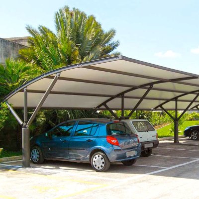 Tettoie auto per campeggi