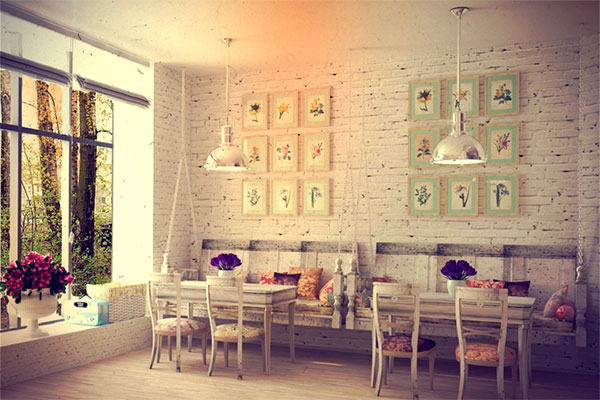 Arredamento bar shaby - coverthetop